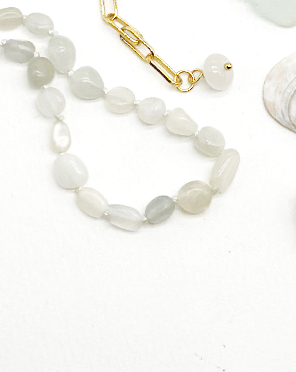 Organic Moonstone Necklace
