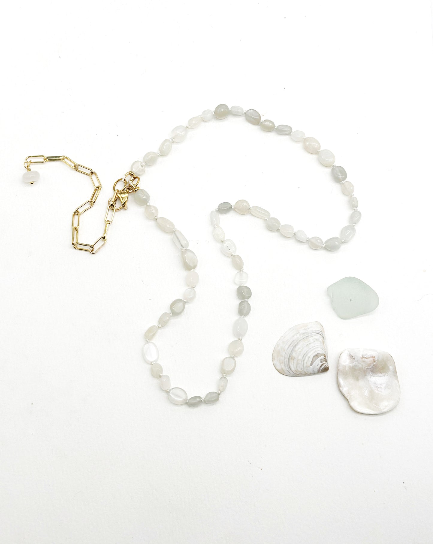 Organic Moonstone Necklace