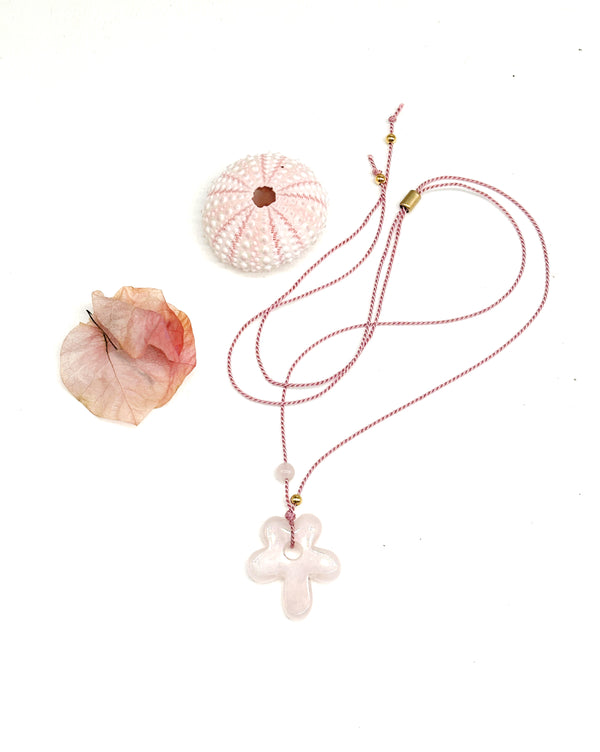 Rose Quartz Flower Power