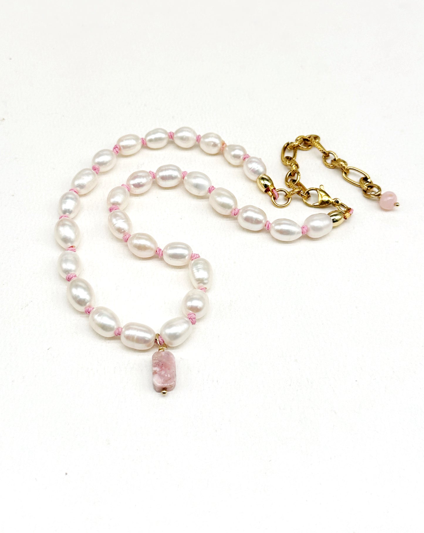Bougie Pearls Pink