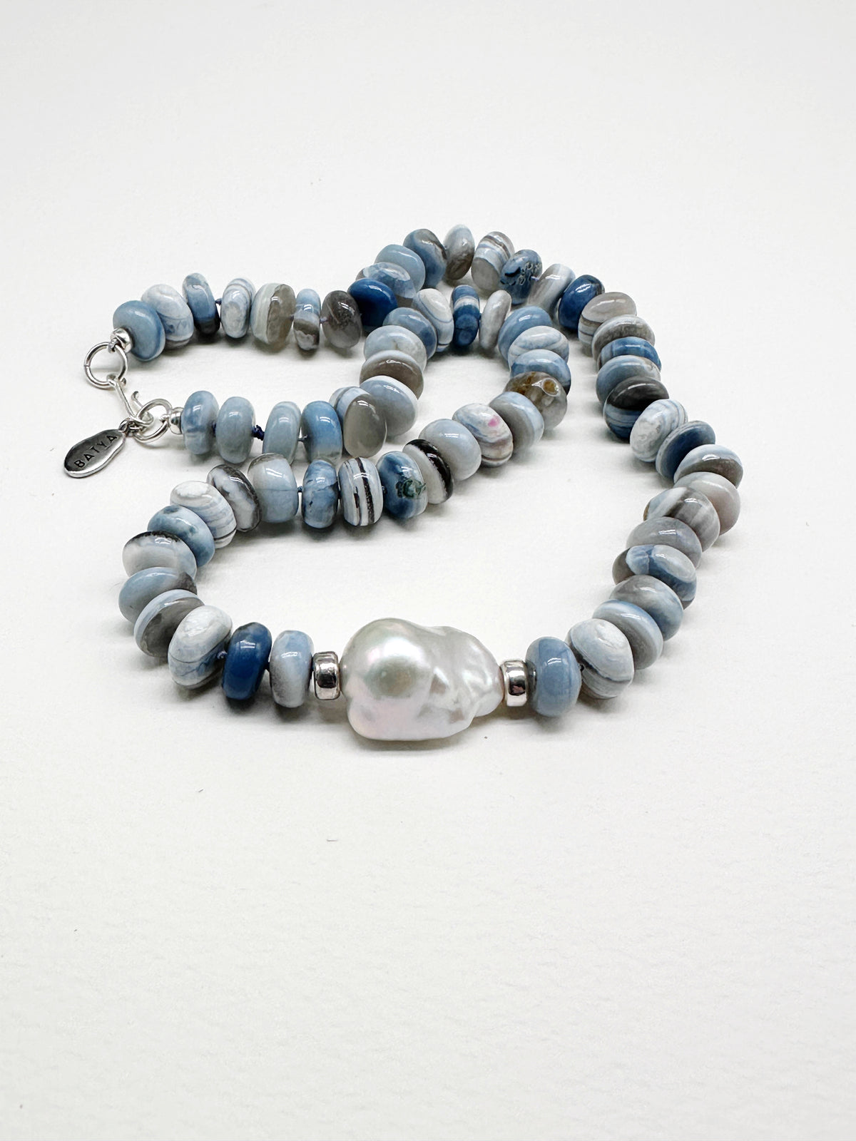 The Boulder Opal & Pearl Necklace