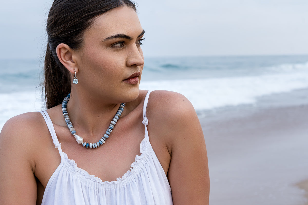The Boulder Opal & Pearl Necklace