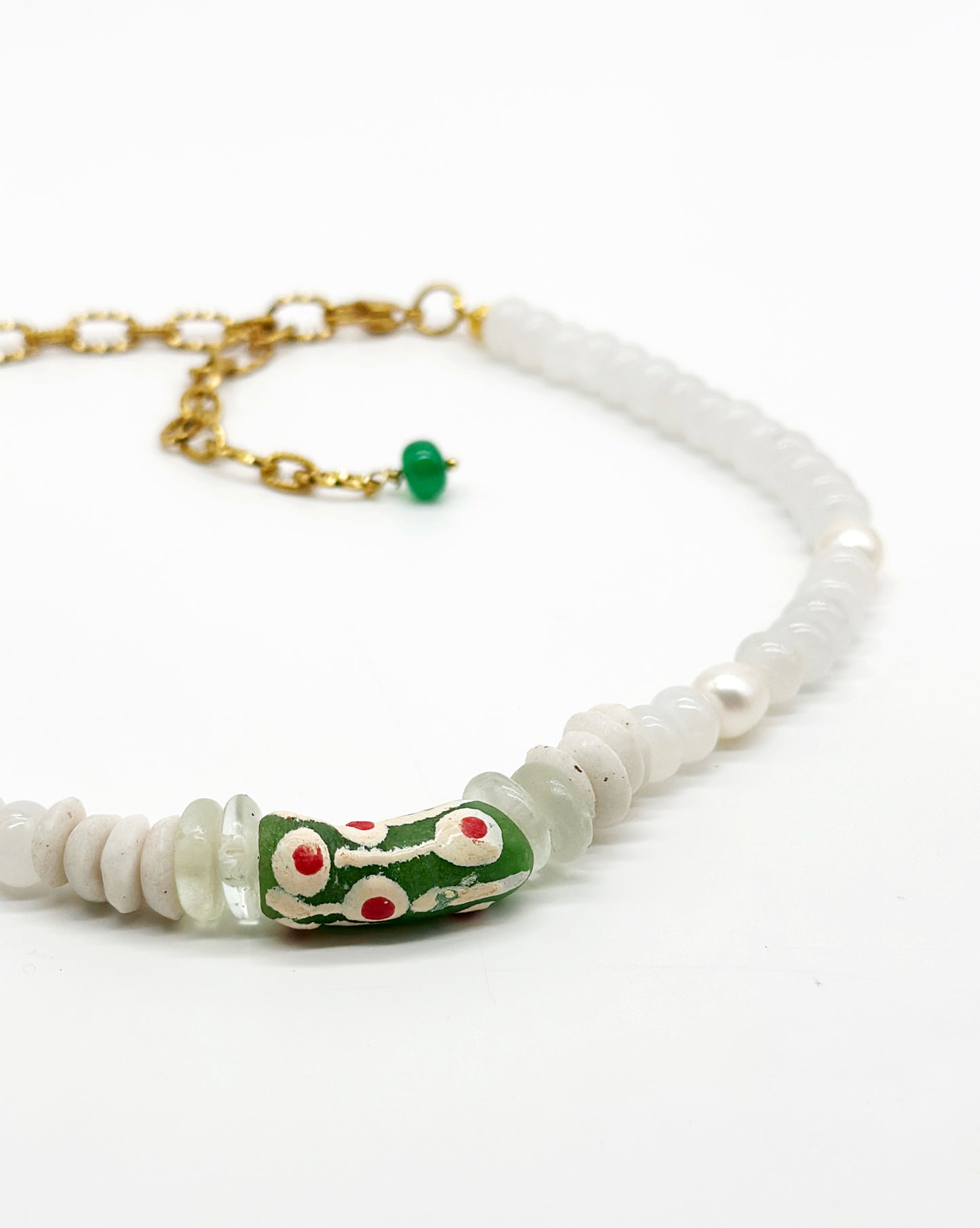 Jua in Green Necklace