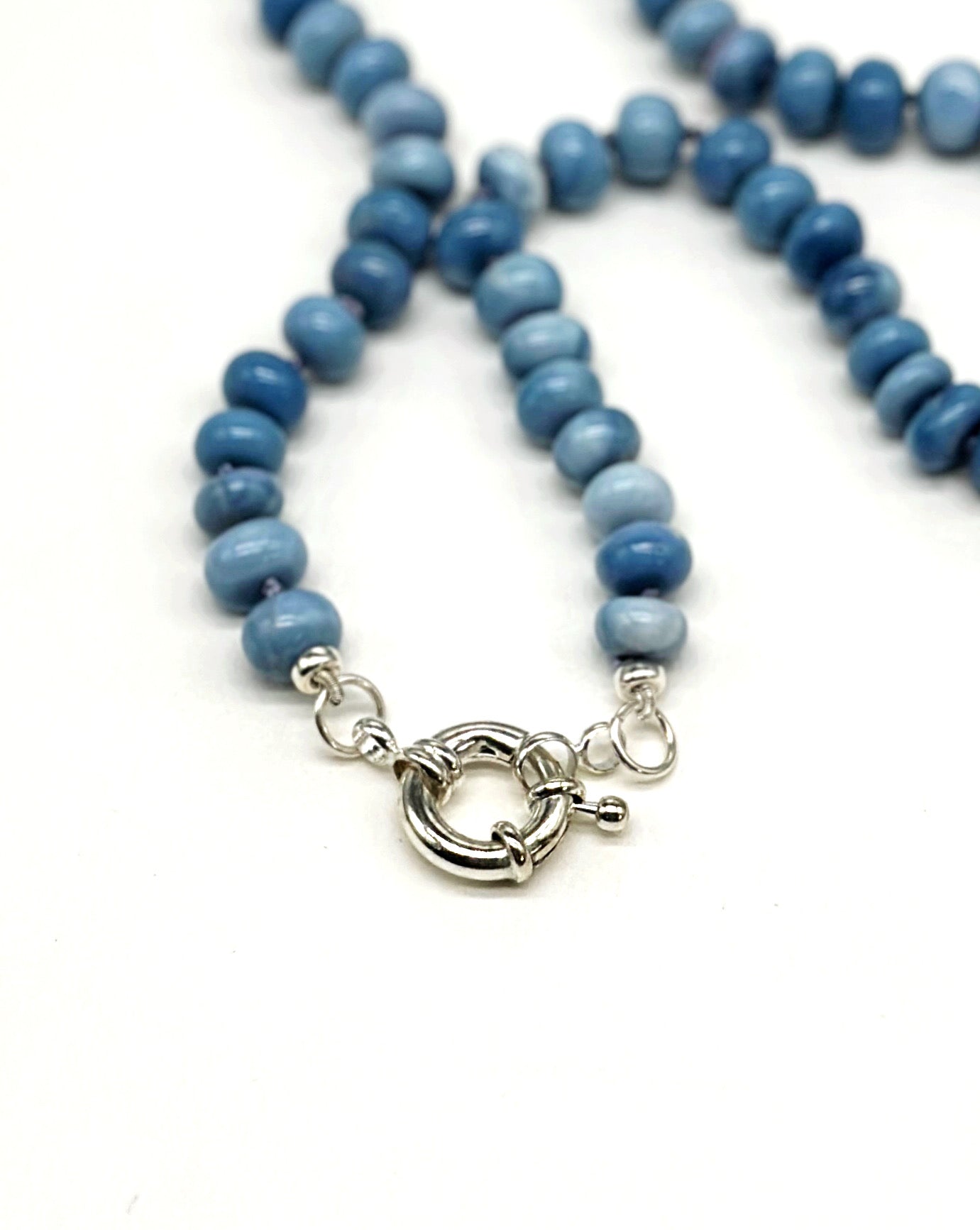 Blue Opal Necklace