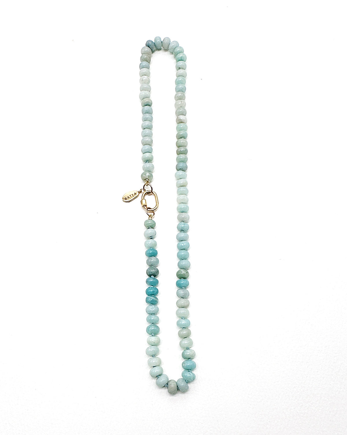 Amazonite Carabiner Necklace