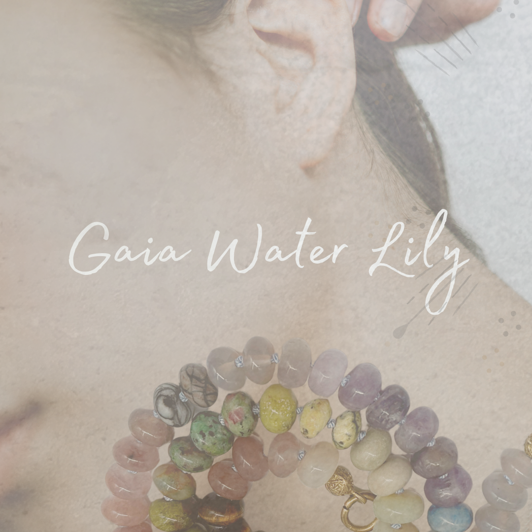 Gaia Water Lily Necklace