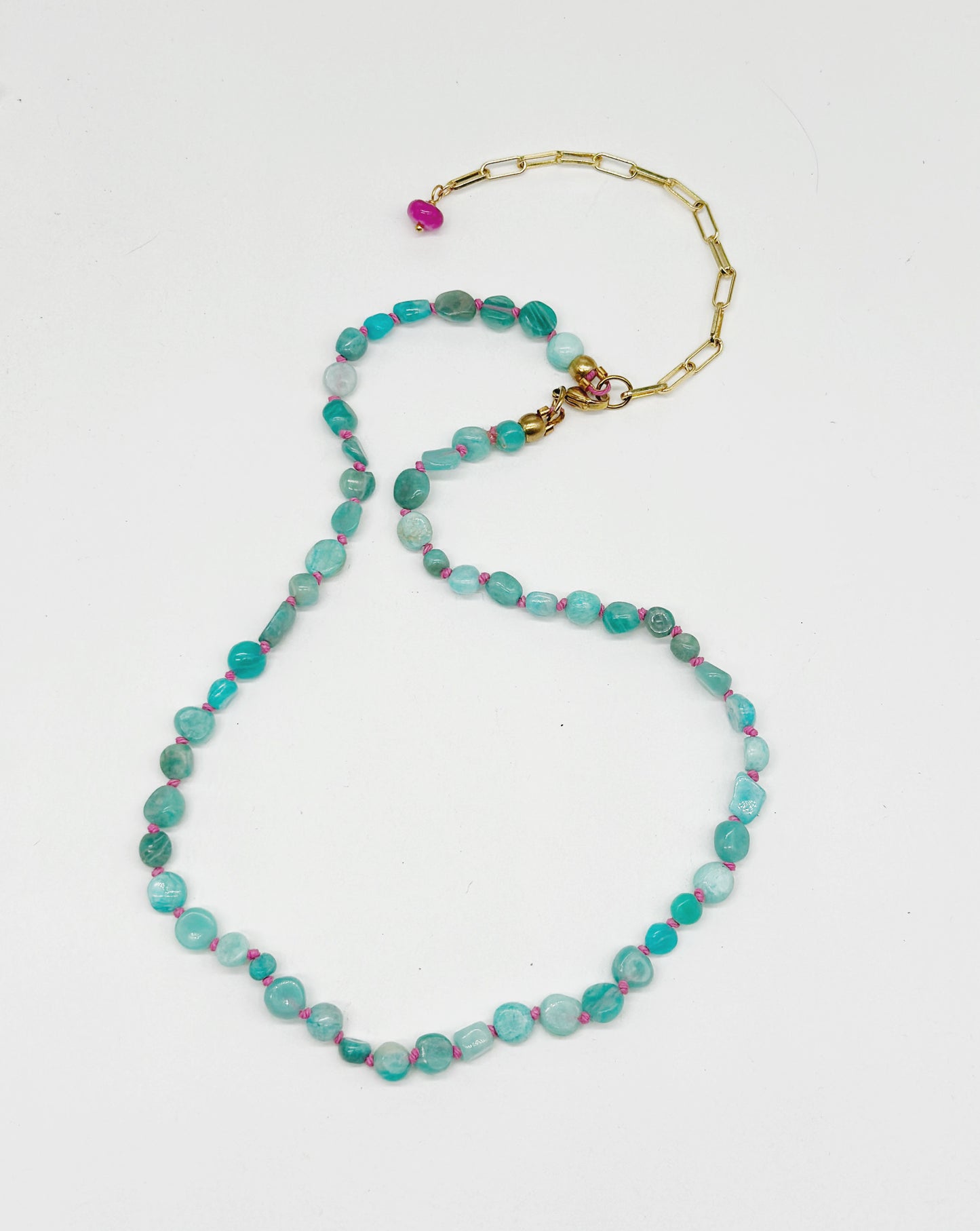 Organic Amazonite Necklace