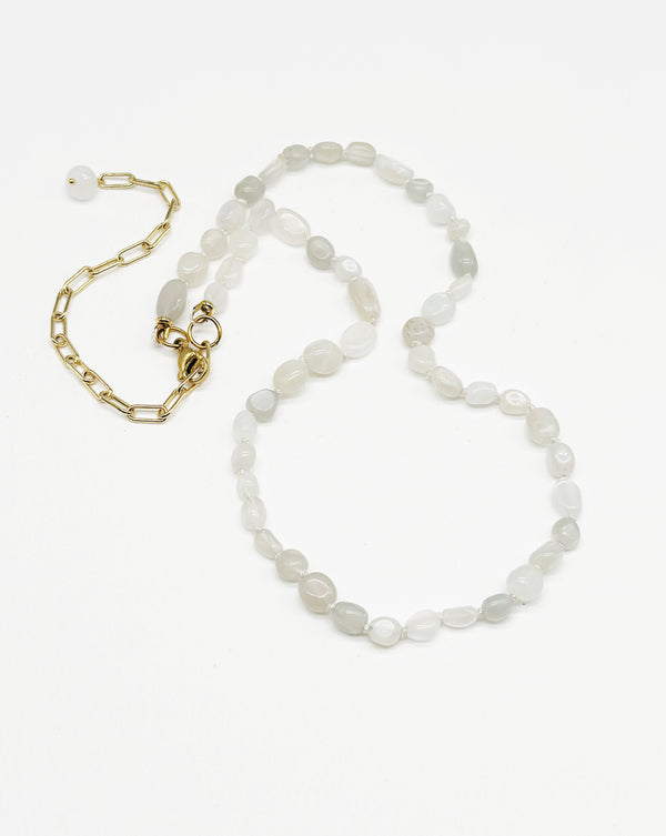Organic Moonstone Necklace