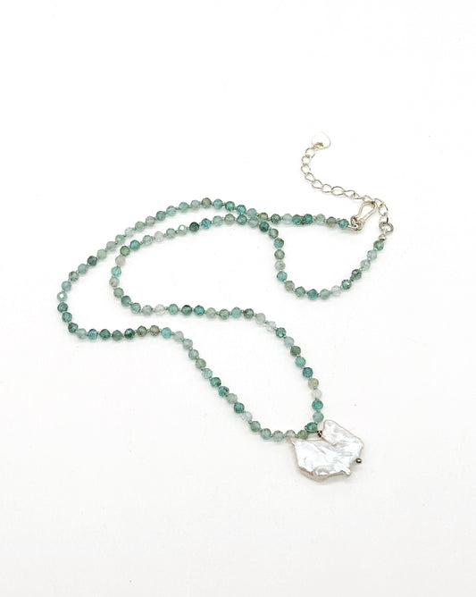 Butterfly Pearl Necklace