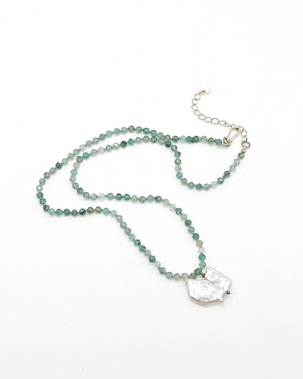 Butterfly Pearl Necklace