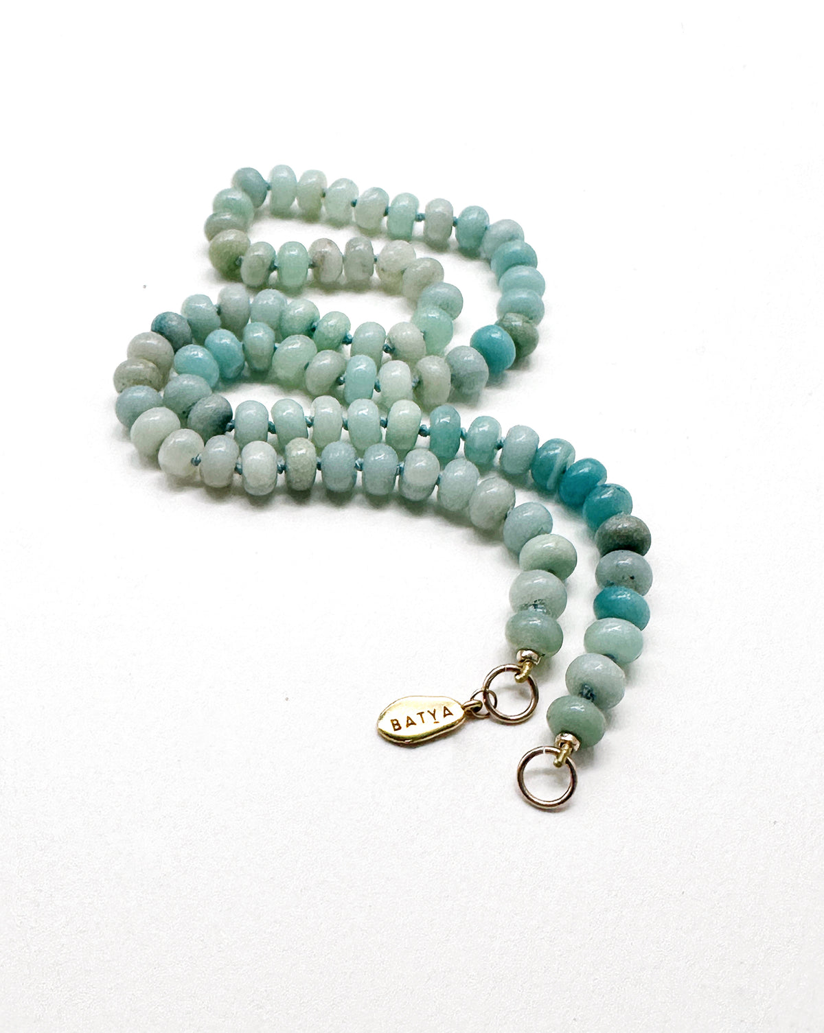Amazonite Carabiner Necklace